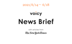 名声を英語で言うと？Voicy News Brief with articles from The New York Times 6/14-6/18 ニュースまとめ