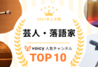 2021年上半期【クリエイター＆映画・本・音楽】Voicy人気チャンネルTOP10を発表！